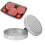 Burger Press Heavy Duty Hamburger Patty Maker with Adjustable Thickness for Kitchen Cooking 5