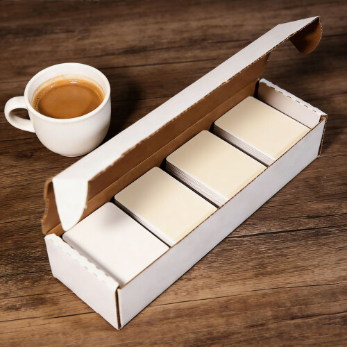 Game Card Sorting Holder Case Portable Card-4 spaces in white 1