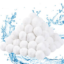 Pool Filter Balls 1.54 lbs Reusable Cotton Sand Filter Replacement Media for Swimming Pool Pumps