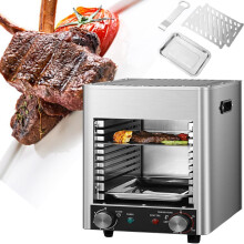Electric Steak Grill 220V Commercial Tabletop Broiler for Restaurants Kitchen Indoor Searing