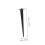 Solar Light Replacement Stakes Set 6PCS Plastic Ground Spikes for Outdoor Garden Path Lights 2