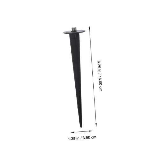 Solar Light Replacement Stakes Set 6PCS Plastic Ground Spikes for Outdoor Garden Path Lights 1