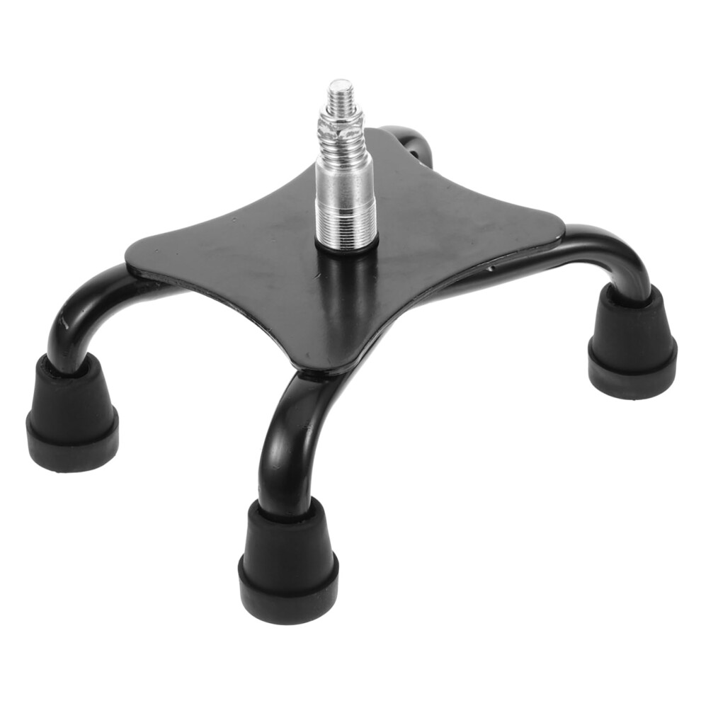 Cane Tips Replacement Non Slip Rubber Crutch Tips with Shock Absorbing Cushion Pad for Walking Sticks
