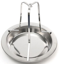 Stainless Steel Beer Can Chicken Roaster Stand for Oven BBQ Grill Rack Vertical Poultry