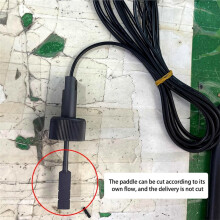 FS-11 Water Paddle Flow Female Thread Connecting 1L/Min Flowmeter for Heat Pump Water Heater Air Conditioner