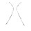 A2078851921 A2078852021 Left Right Front Bumper Trim Strips for  W207 E-Class E200 E220 E250 1