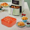 Bacon Rack for Oven and Microwave, Nonstick GreaseDraining Tray, Stackable Space Saver, Easy Clean 3