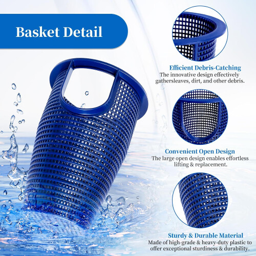 91110040 Pump Filter Basket Compatible with Whisperflo Intelliflo Pumps, Replacement for I1 Variable Speed 1