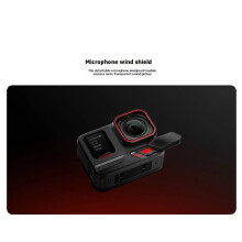 For  Ace Pro 2 Wind Noise Reduction Cover Microphone Windscreen Sponge Mesh Cap Action Camera Audio Accessory