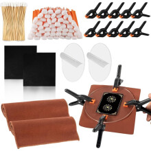 Kit de Limpeza de Cartas com 166 Peças - Kit Premium para Limpeza e Alisamento de Cartas Colecionáveis, Ideal para Colecionadores de Cartas TCG e