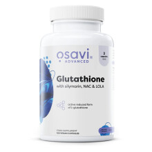 Glutathione with Silymarin, NAC & LOLA - 120 vegan caps