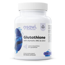 Glutathione with Silymarin, NAC & LOLA - 60 vegan caps