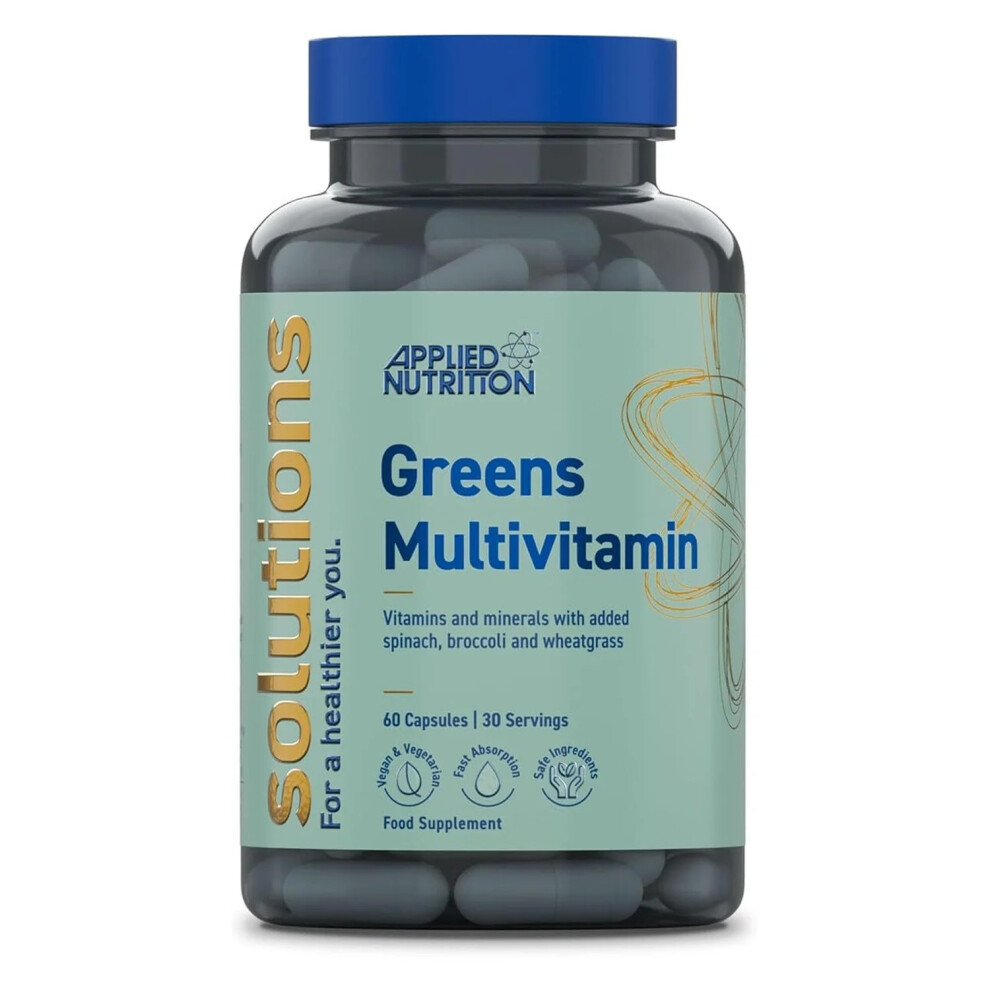 Solutions Greens Multivitamin - 60 caps - Image 7