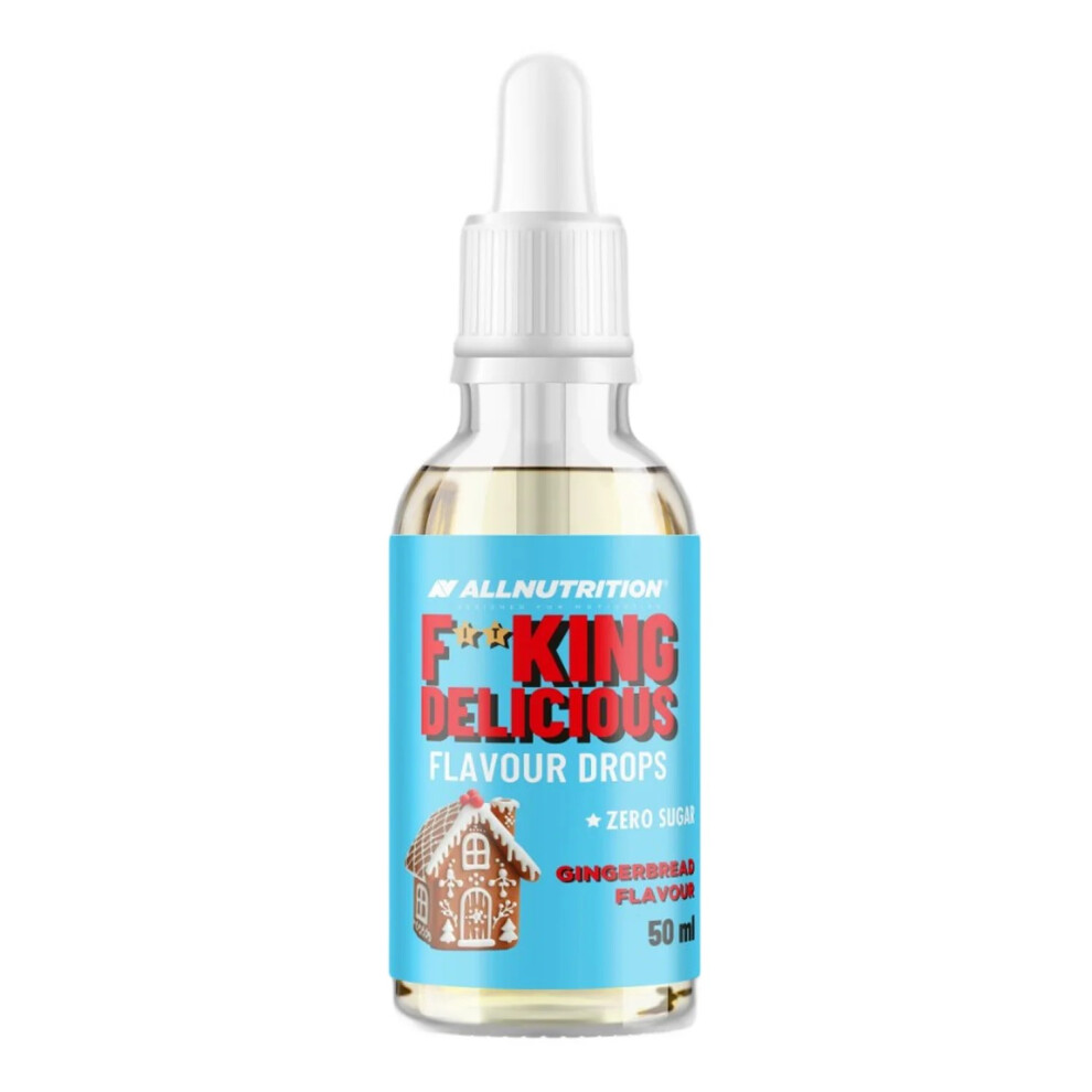 Fitking Delicious Flavour Drops, Gingerbread - 50 ml.