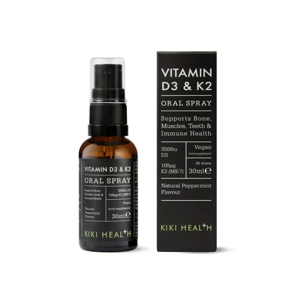 Vitamin D3 & K2 Oral Spray, Natural Peppermint - 30 ml.