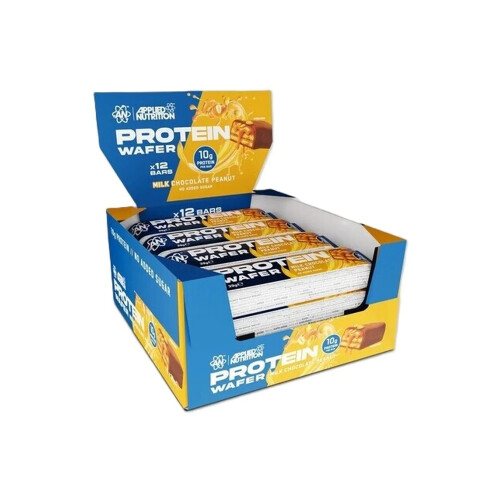 Protein Wafer, Milk Chocolate Peanut - 12 x 39g
