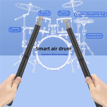 Air Drum Sticks Compact Party Electric Drum Set with Speaker  for Show Kids Adults Practice Beginners Playing