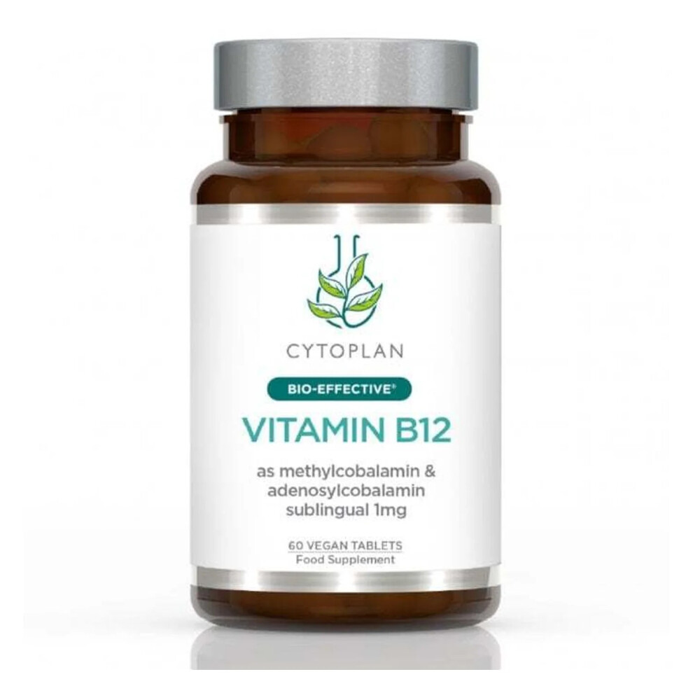 Cytoplan Vitamin B12 - 60 Vegan Tabs - Image 3