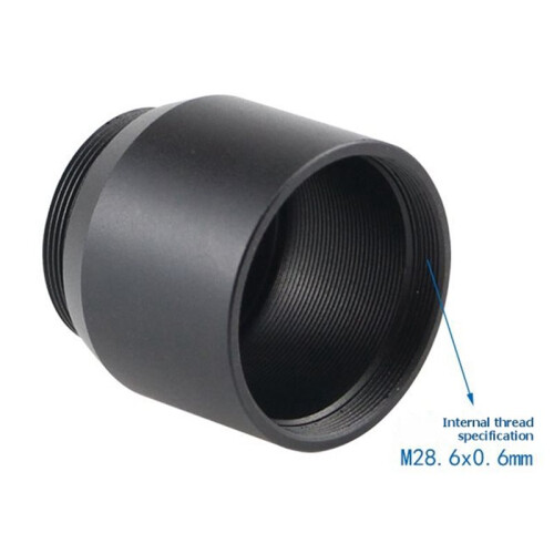 1.25 Inch to C-Mount Adapter Converter C/CS Interface Camcorder Camera to Telescope with 1.25" Filter Threads 2