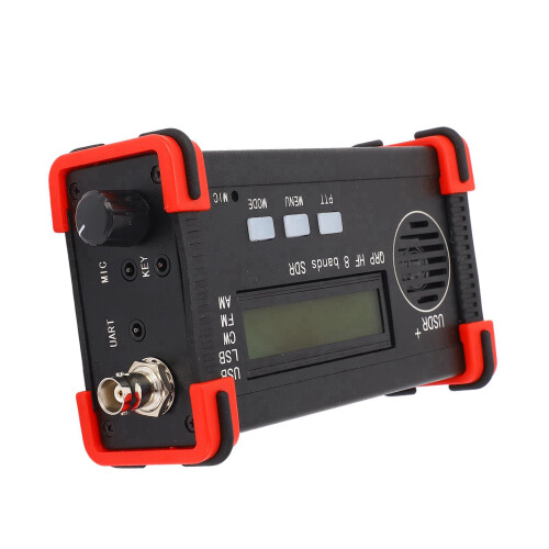 8-Band QRP SSB CW Transceiver (5000mAh) Aluminum 1