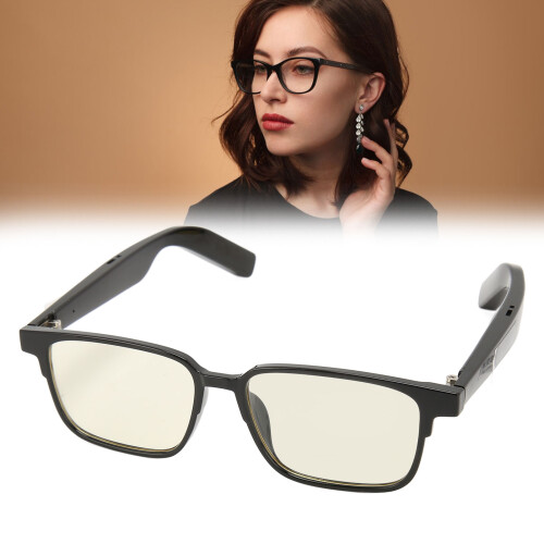 Smart Wireless Bluetooth Glasses 110mAh Black L/R 2