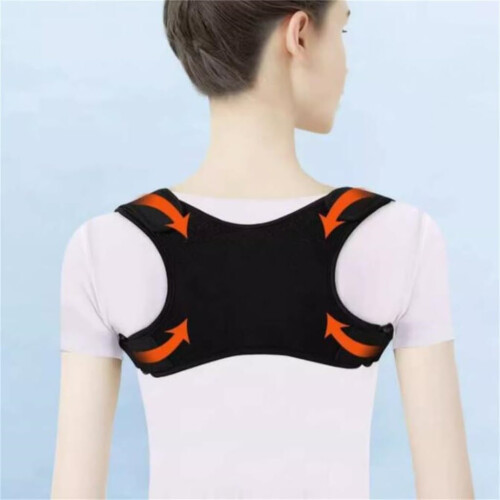 Adjustable Posture Corrector for Adults Invisible Back Brace with Ergonomic Shoulder Support 1
