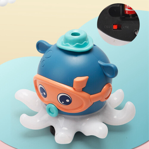 Electric Floating Ball Octopus Blue 7.1x7.1x6.3in 2
