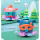 Electric Floating Ball Octopus Blue 7.1x7.1x6.3in 4