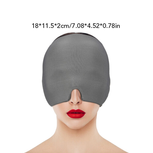Gel Ice Headgear 18x11.5x2 cm Grey/Black 240g 1