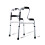 Folding Walker for Seniors, Lightweight Aluminum Frame, Height Adjustable for Elderly Support 1