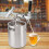 Mini Stainless Steel Beer Barrel 5L Silver Keg 2