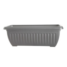 Large Trough Athens Trough Planter 70cm Grey Durable Plastic Window Box