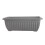 Large Trough Athens Trough Planter 70cm Grey Durable Plastic Window Box 1