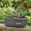 Large Trough Athens Trough Planter 70cm Grey Durable Plastic Window Box 7
