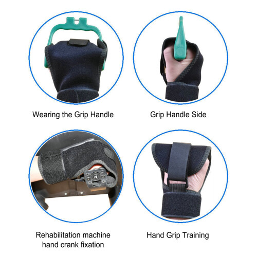 Auxiliary Fixed Gloves Nylon Hand Rehabilitation 2