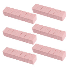6Stk Kompakte Medikamentendosen Pink Mit 7 Fächern Und Braille