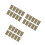 30Pcs Fixed Khaki Buckles for Backpack Outdoor Strap Management 2