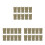 30Pcs Fixed Khaki Buckles for Backpack Outdoor Strap Management 5