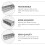 One Set 12/16-Layer Shockproof External Hard Drive Cage 4