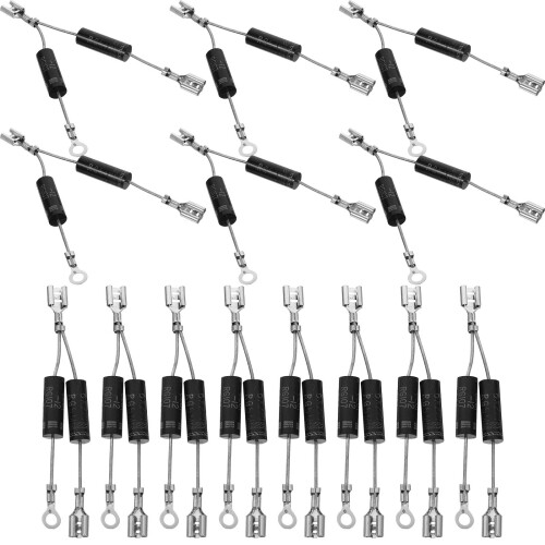 10 Pcs Microwave Oven Diode High Voltage Rectifier Replacement For