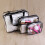 3pcs Transparent Waterproof Multifunctional Wash Bag ( Black ) 9