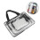 3pcs Transparent Waterproof Multifunctional Wash Bag ( Black ) 10