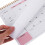 Orange Daily Planner Notepad Paper Aluminum Organizer Notebook 4