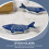 4Pcs Blue Ceramic Chopstick Rest Set Home Cutlery Organizer 8