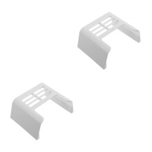 2Pcs ABS Keypad Rain Cover Outdoor White Waterproof Protective Shell