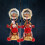 3Pcs Plush Ox Mascot Hanging Decorations Soft PP Ornaments 2