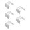 5Pcs ABS Doorbell Protector Cover for Access Control Keypads 5