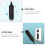 1Stk Hygienischer Elevator Button Pen Mit Silikon Schwarz Für Büro 4
