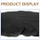 1Pc Waterproof Protector Black Oxford Cloth Durable Cover 5