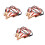 3Stk Notfall-Starthilfekabel Auto Power-Kabel 500A Schwarz Rot 2